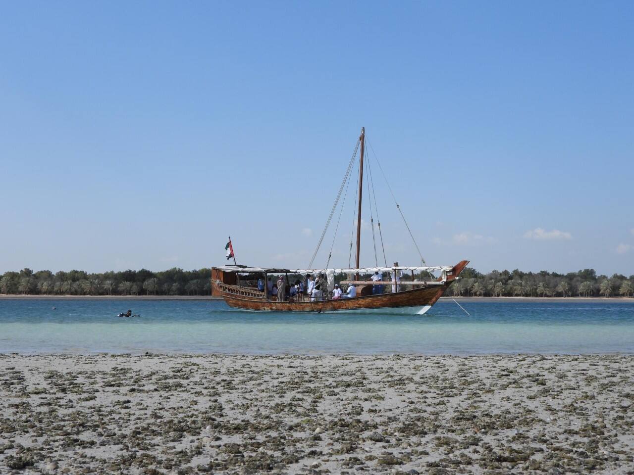 boat with divers onboard
