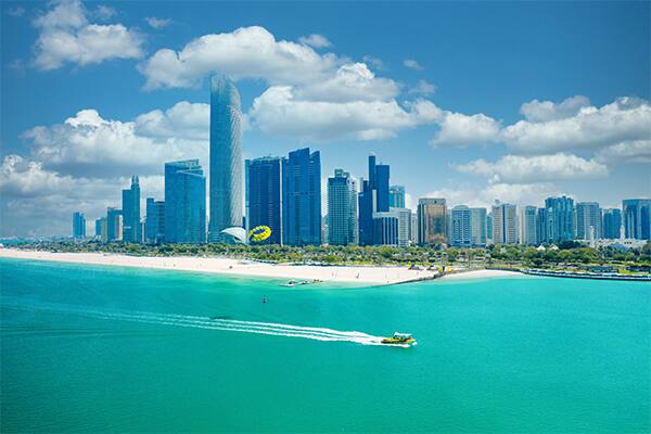 corniche view abu dhabi