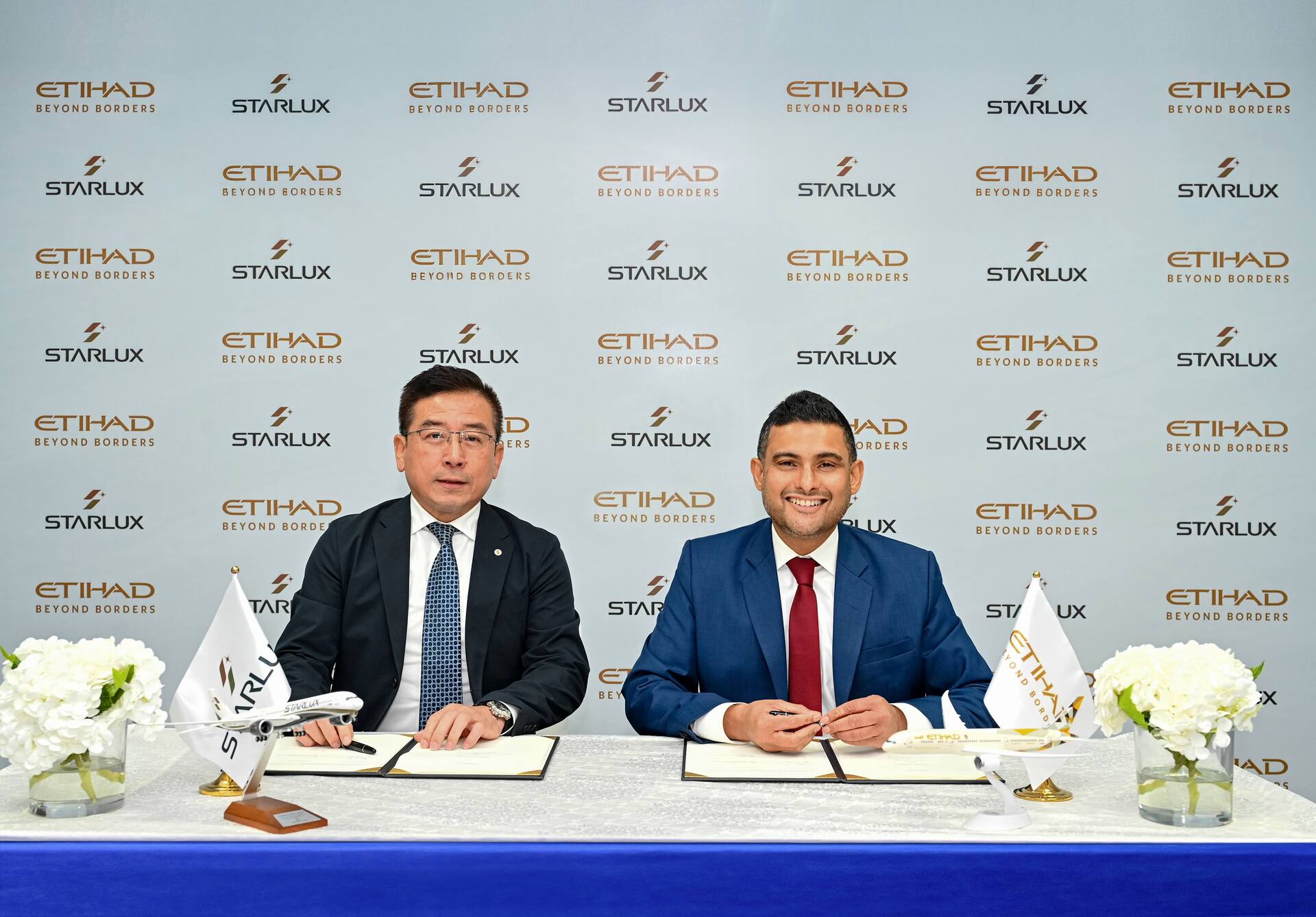Etihad Airways and STARLUX Airlines sign strategic codeshare partnership