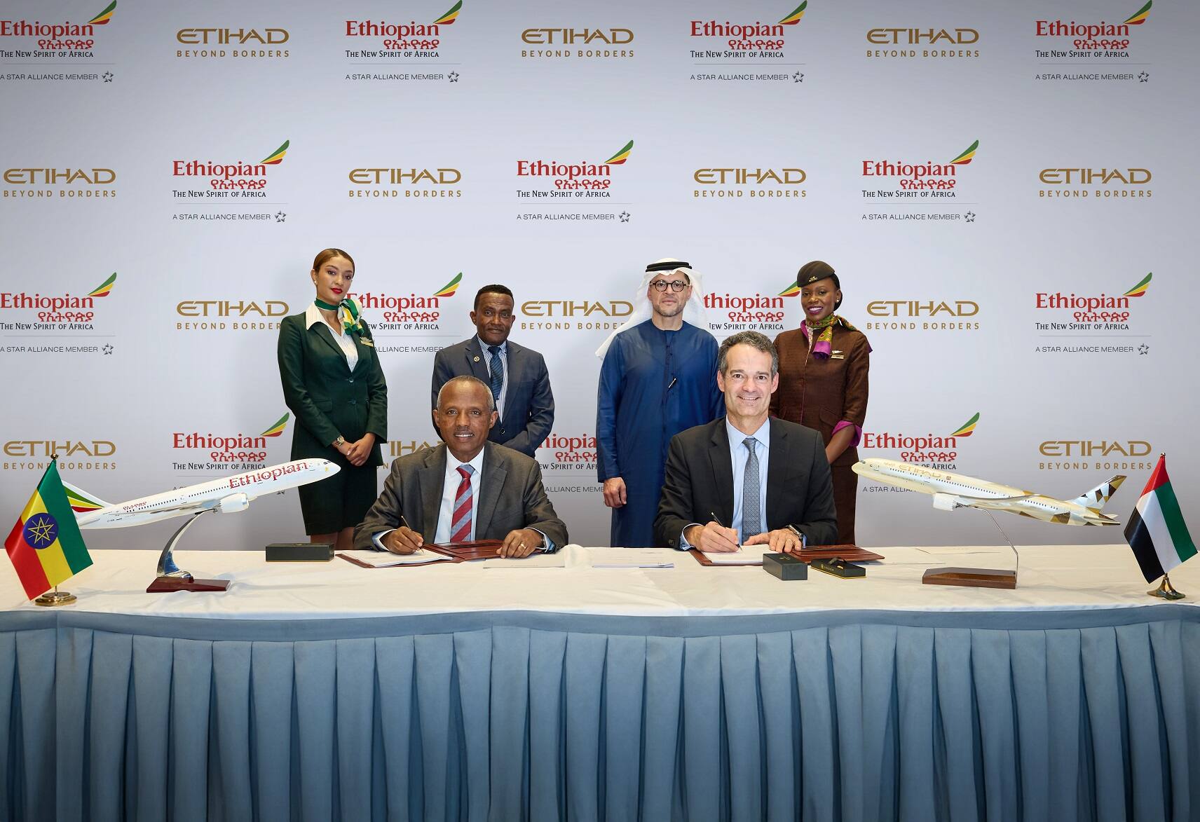 Etihad and Ethiopian launch strategic joint venture and new flights between Addis Ababa and Abu Dhabi