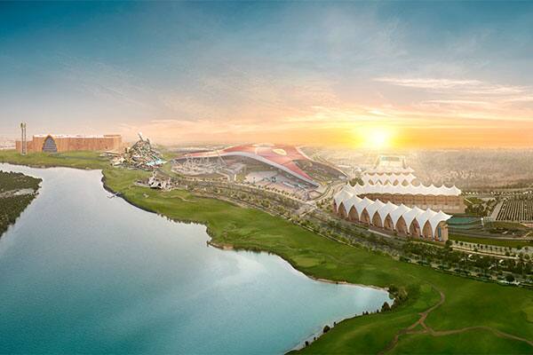 Yas Island Area View